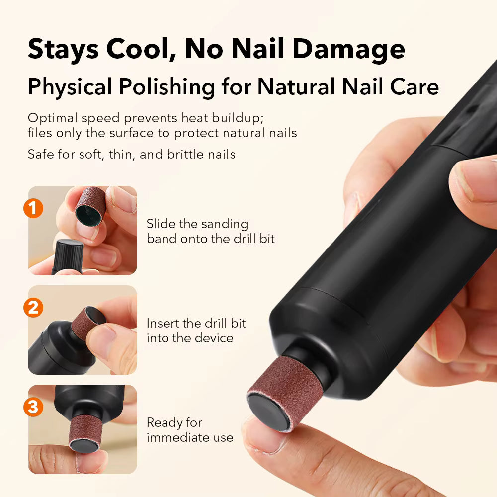 Electric 2-in-1 Foot Callus & Nail Pedicure Grinder