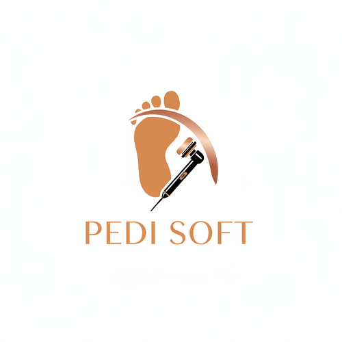 Pedi Soft Logo - White Background